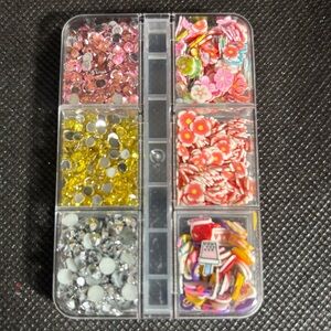 Colorful Nail Art Decoration Set